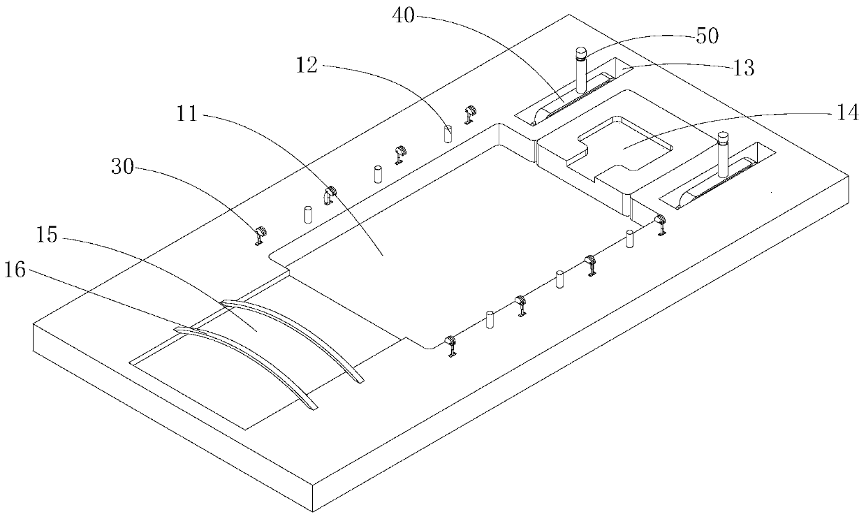 Chest radiation-oncology positioning device