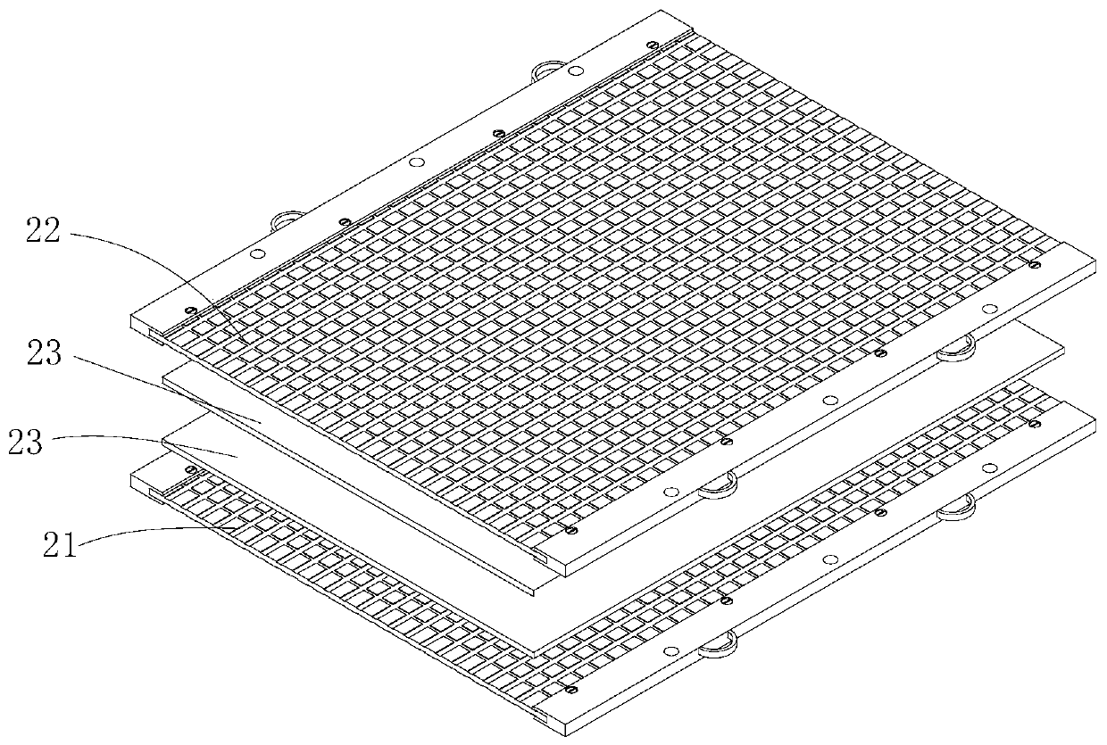 Chest radiation-oncology positioning device