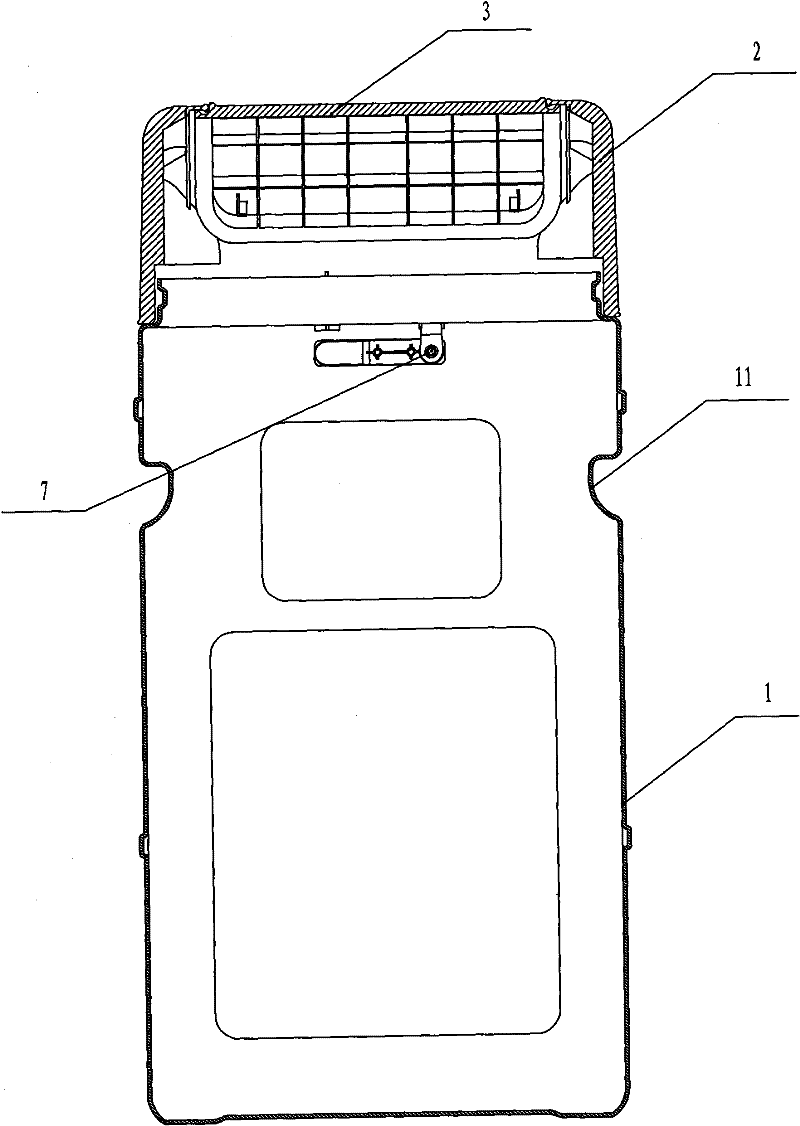 Waste classification plastics collection box