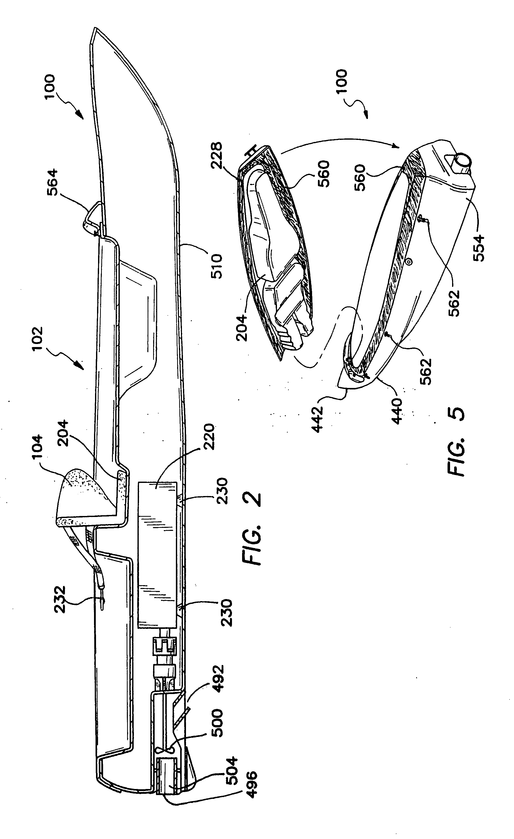 Powered kayak-like boat