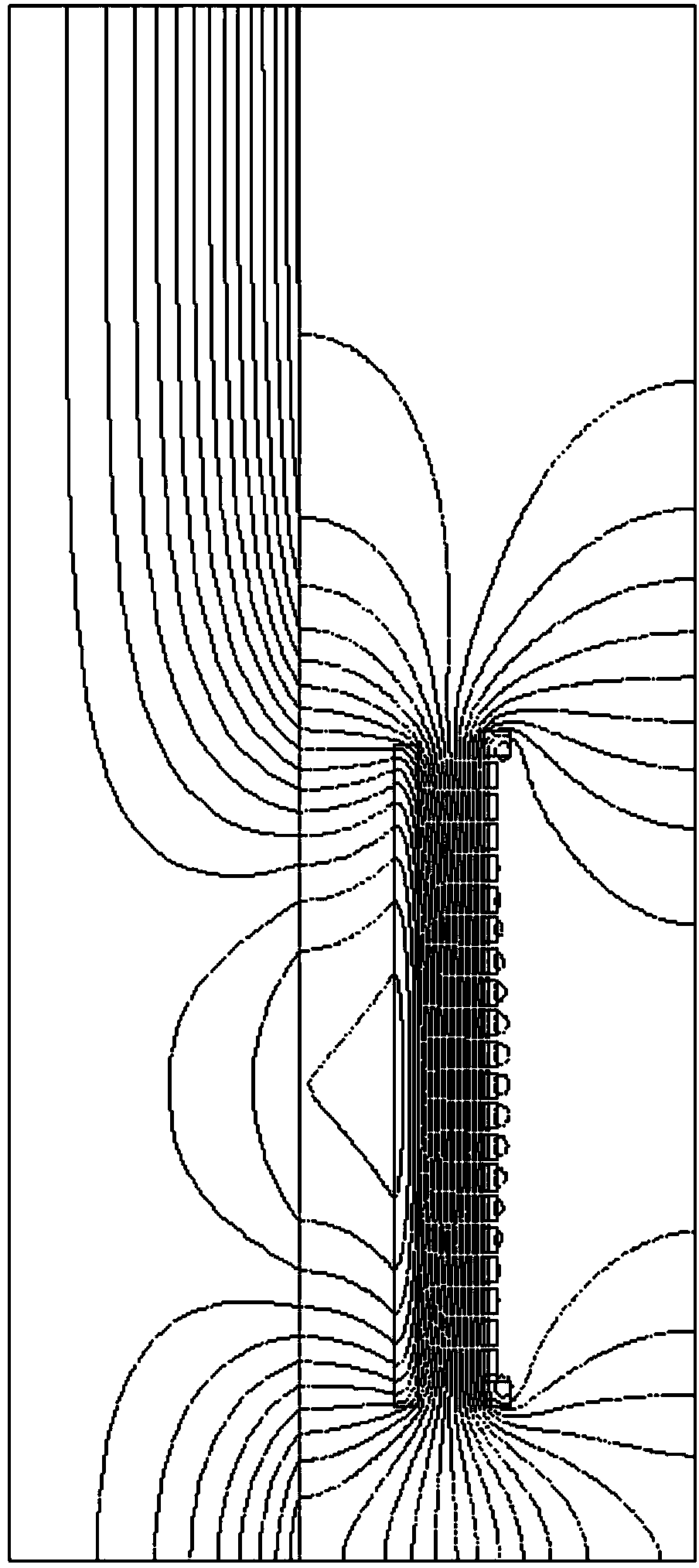 Four-band shunt-wound high-temperature superconducting double-pie coil and winding die and winding method thereof