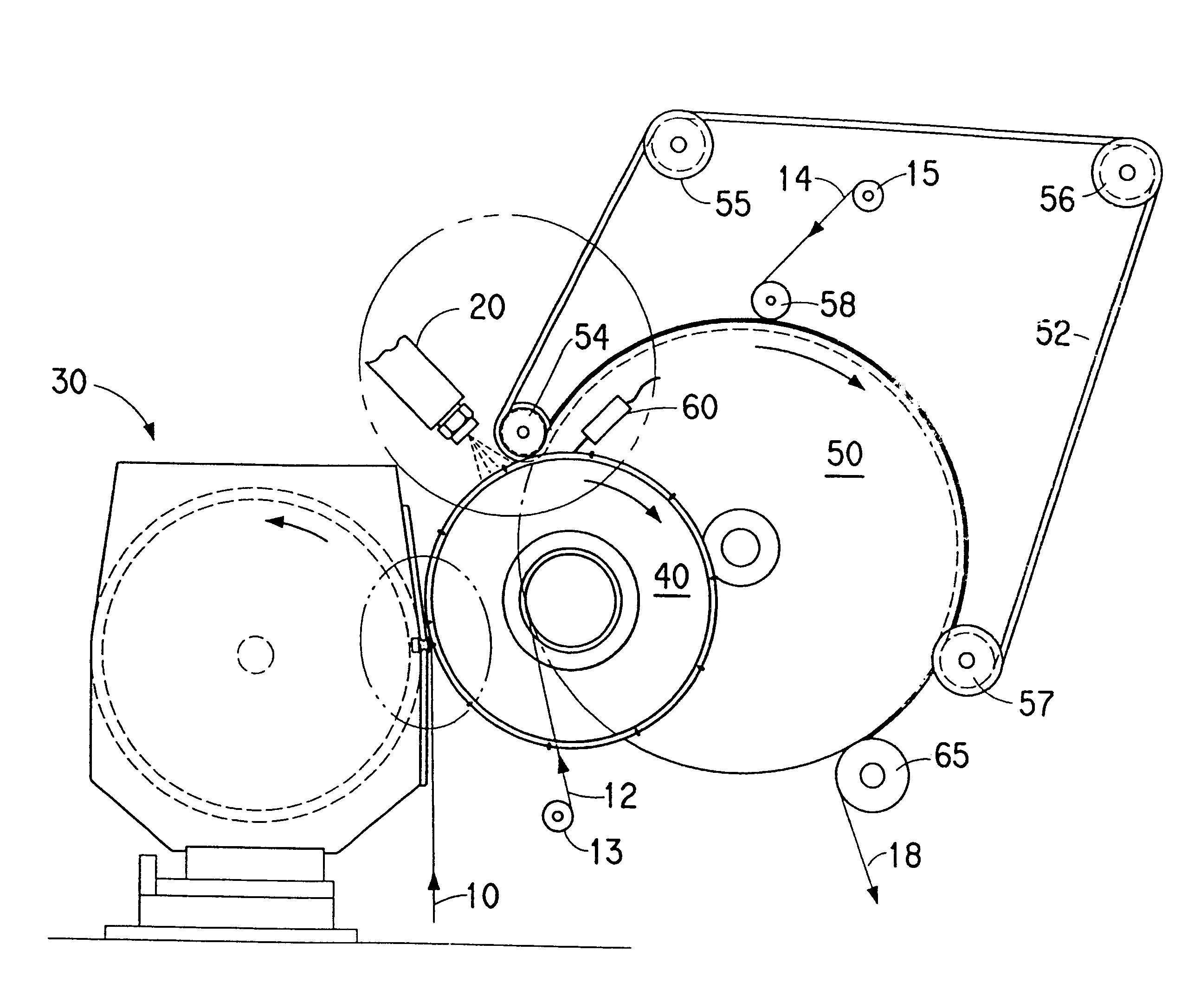 Process for making composite sheet