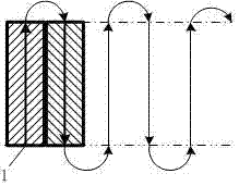 A system and method for calculating the operating area of ​​agricultural machinery field in dual algorithm mode