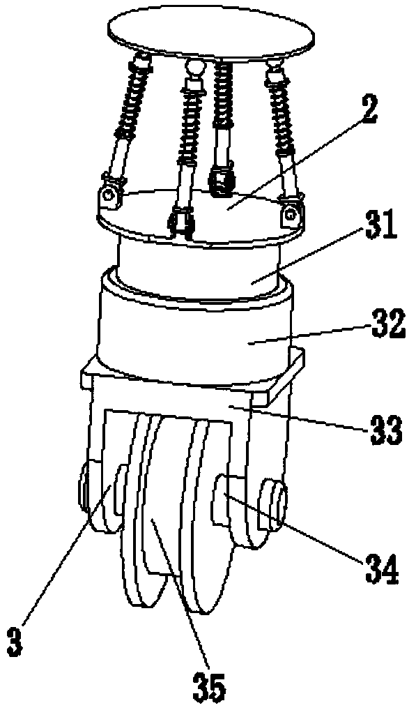 A special support device for construction and handling industrial robots