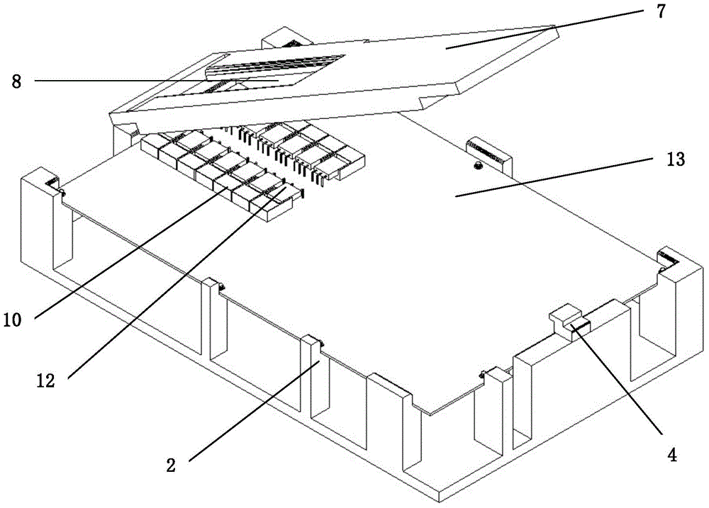 Single-pipe welding jig for three-phase photovoltaic grid-connected inverter