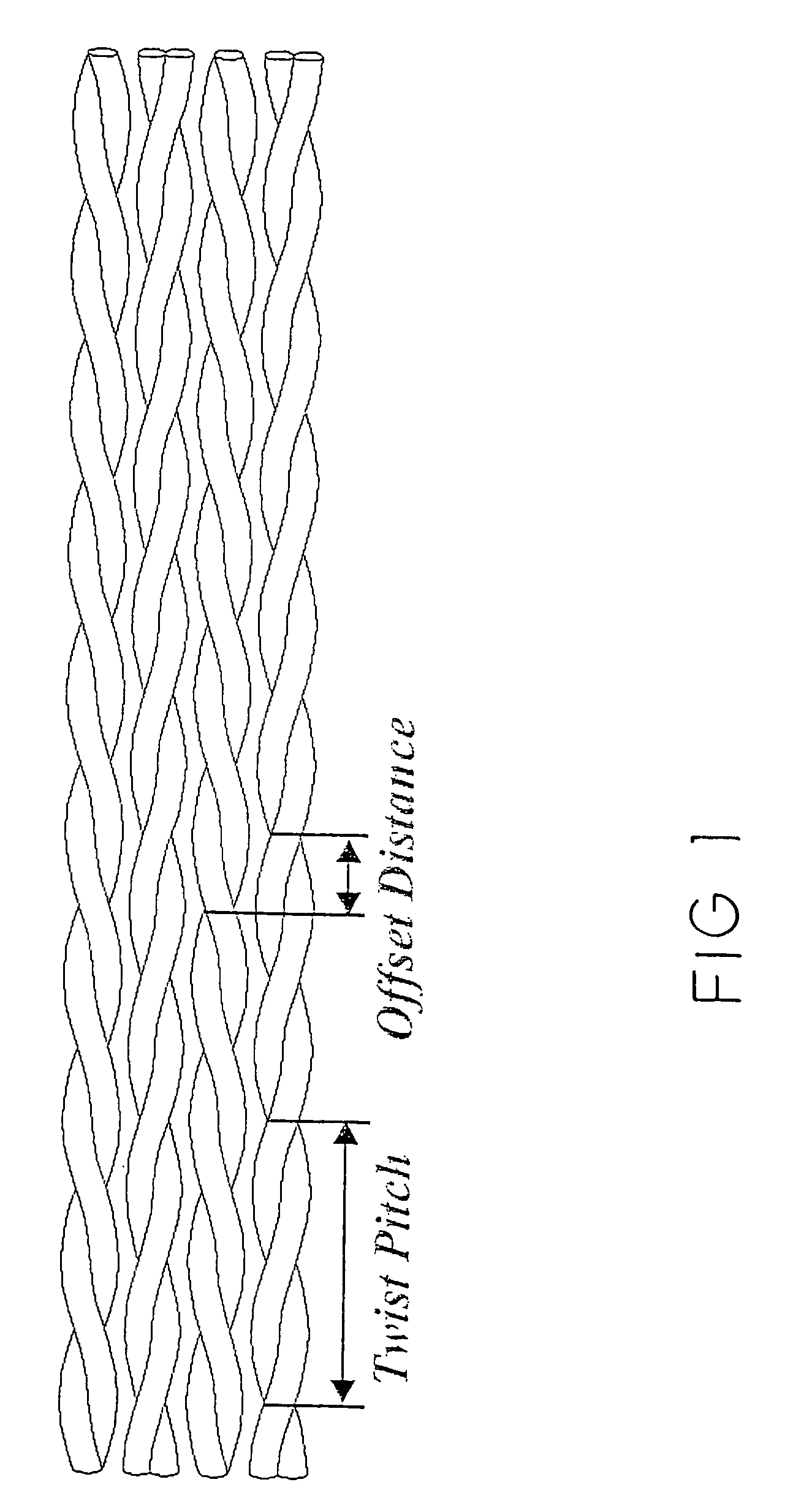 Round-flat twisted pair cable assembly