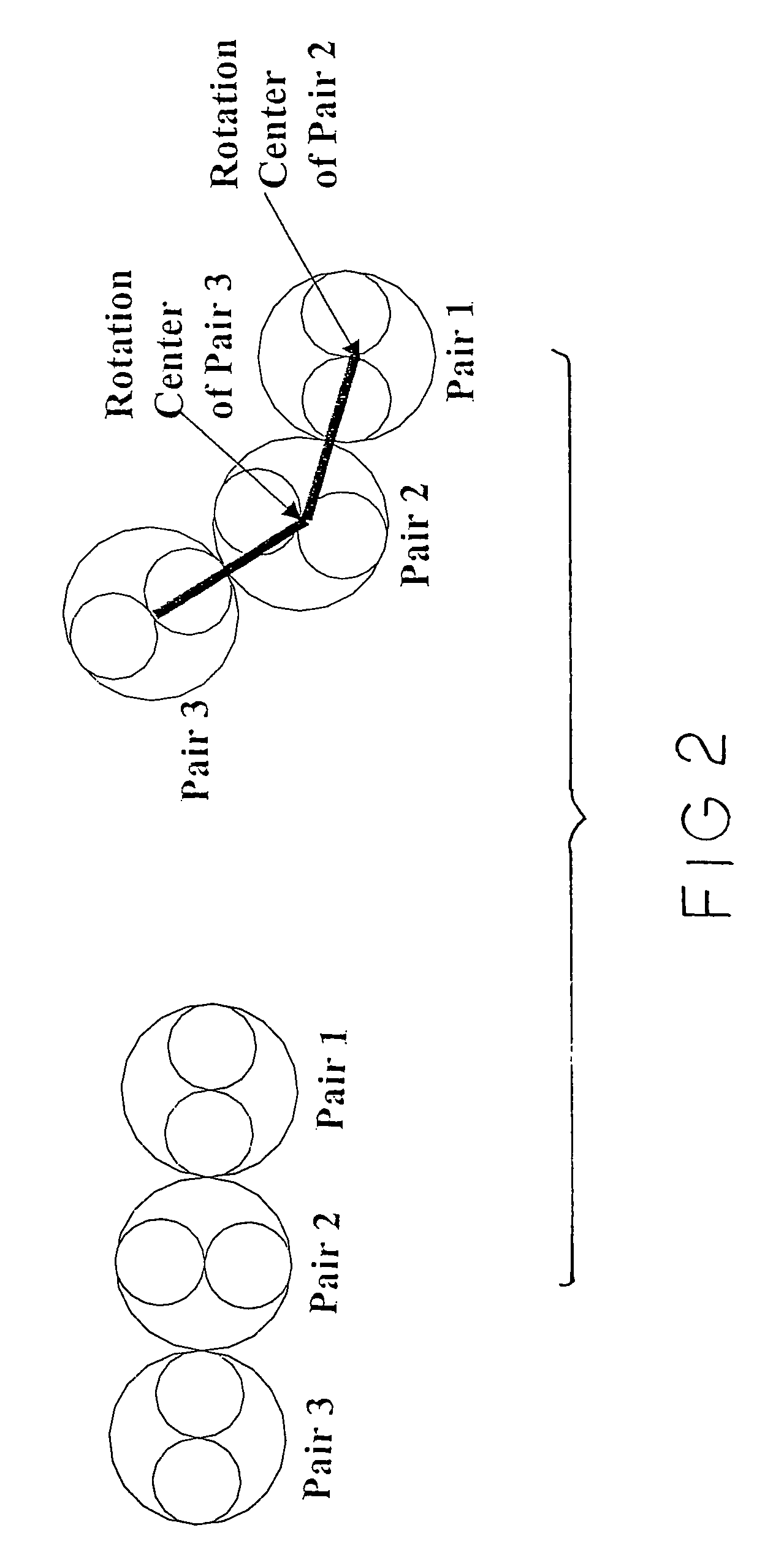 Round-flat twisted pair cable assembly