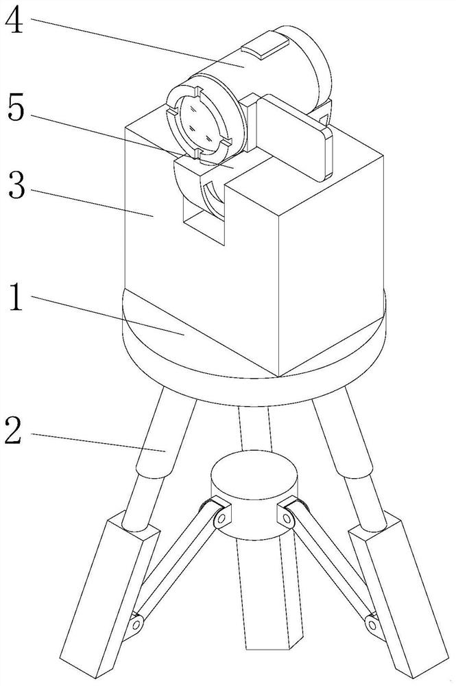 Automatic content recognition device for video knowledge point and use method