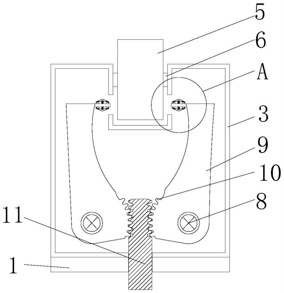 Automatic content recognition device for video knowledge point and use method