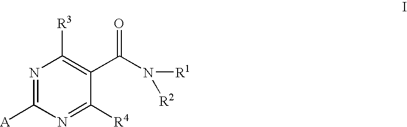 Substituted 4-Hydroxypyrimidine-5-Carboxamides