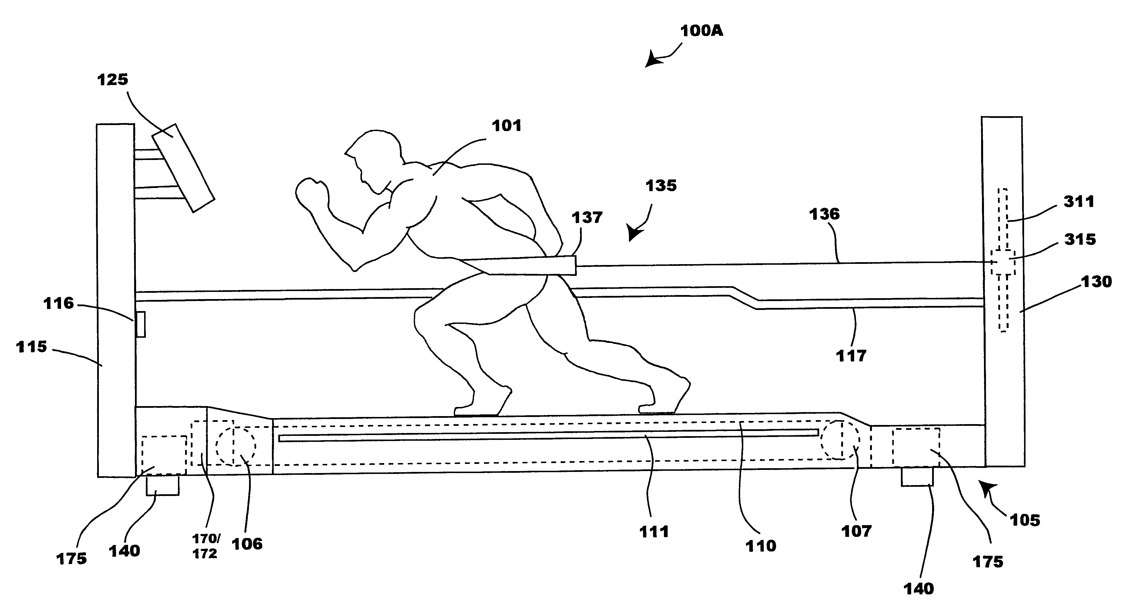 Bipedal locomotion training and performance evaluation device and method