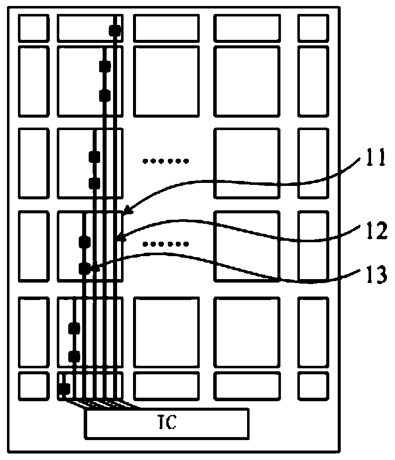 Array substrate and touch display panel