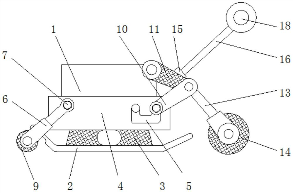 A soil tamping device used in the foundation excavation stage of construction engineering