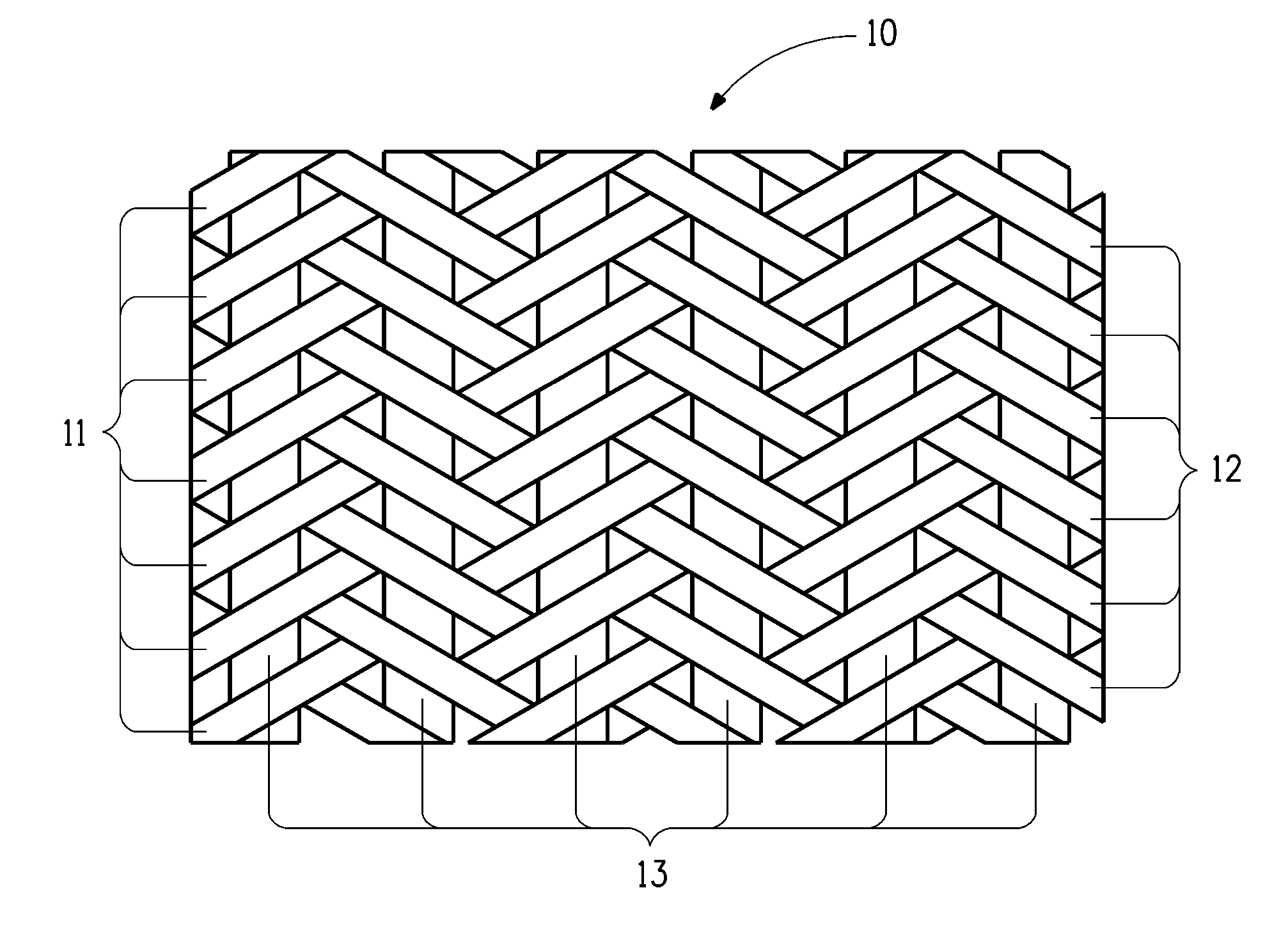 Triaxial braid fabric architectures for improved soft body armor ballistic impact performance