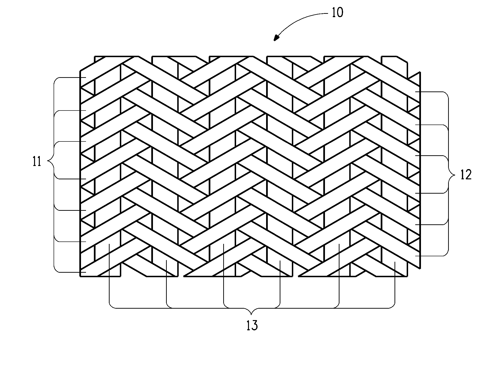 Triaxial braid fabric architectures for improved soft body armor ballistic impact performance