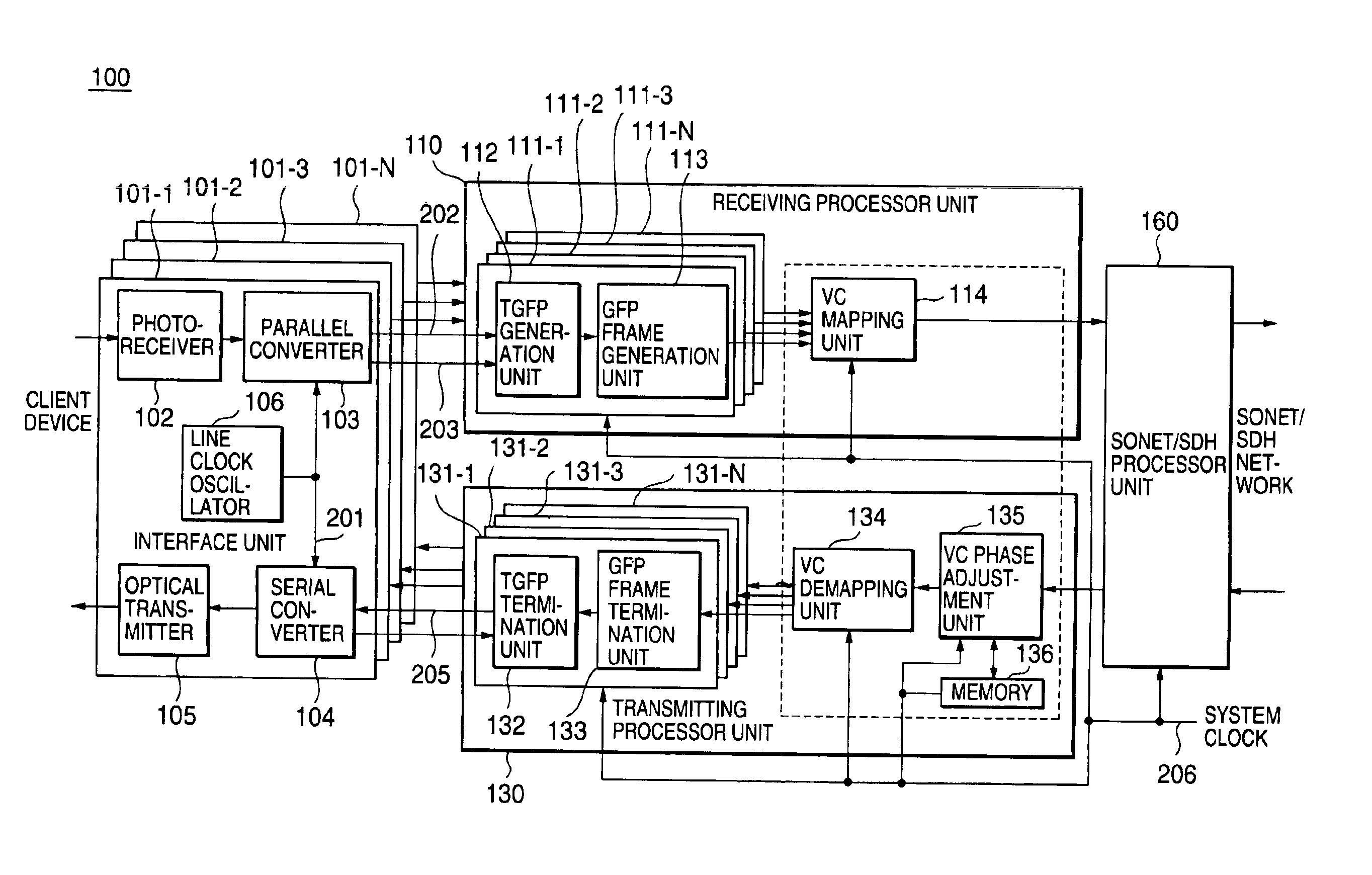 Method and apparatus for transmitting multiple signal, method and apparatus for receiving multiple signal, multiple signal transmission method and multiplexer/demultiplexer