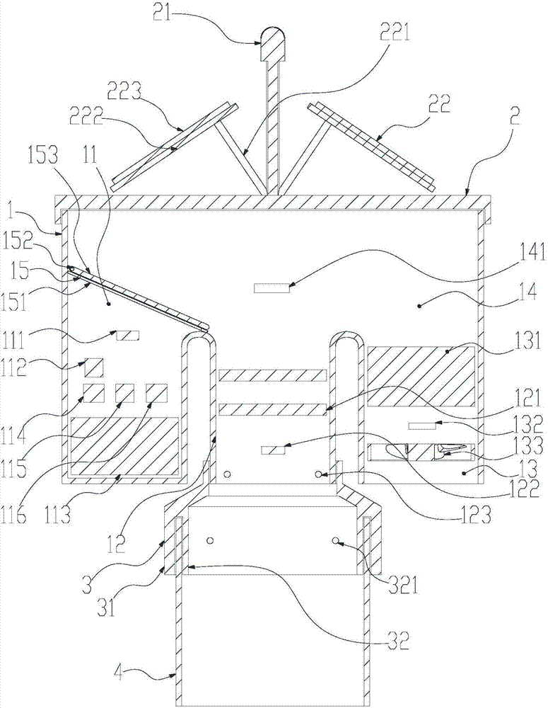 Intelligent air purifying device used for removing smoke