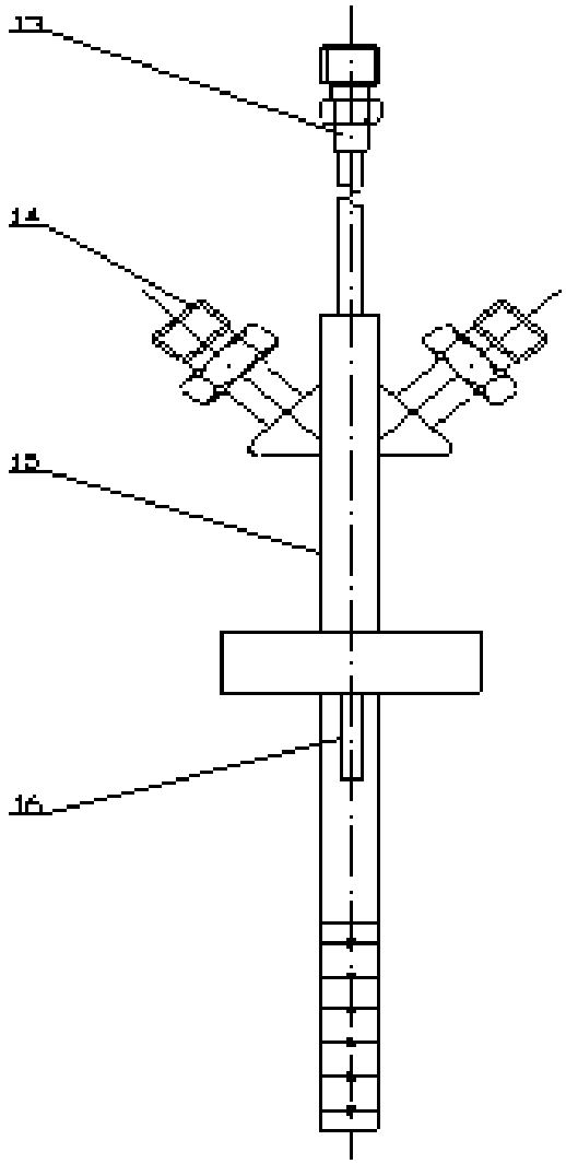 Scramjet engine fuel gas analysis high-enthalpy sampling probe