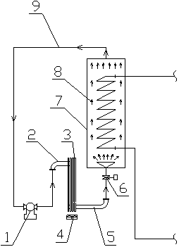 Main-transformation heat-dissipating device with SF6 (sulfur hexafluoride) as refrigerant medium and heat-dissipating method