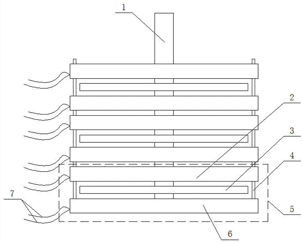 Vertical shaft type low-speed magnetic levitation multistage generator