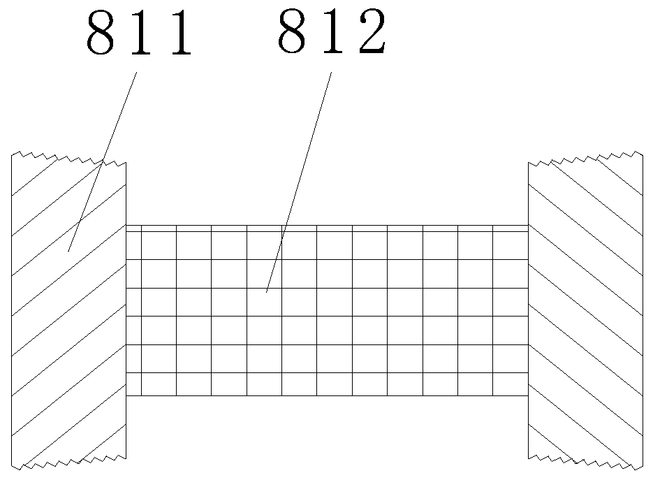 Assembly type prefabricated sandwich thermal-insulation outer wall vertical abutted seam waterproof structure and implementation method