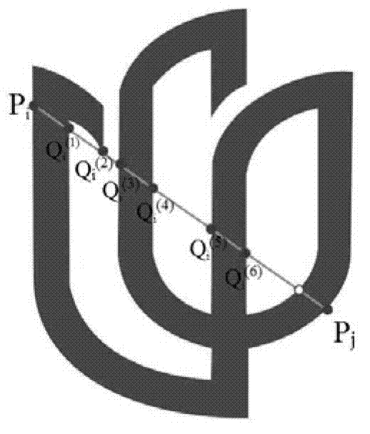 Geometric graphic feature point-based method for establishing shape descriptor