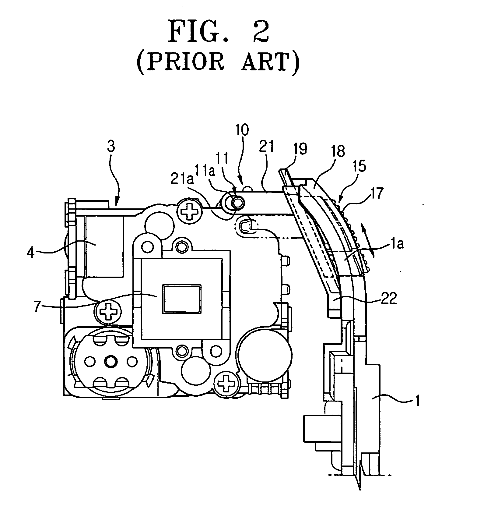 Optical low pass filter switching apparatus of digital camcorder