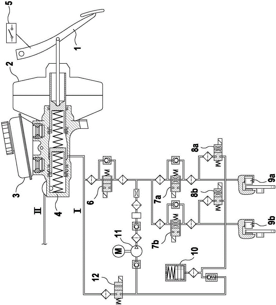 Method for operating a braking system and a braking system