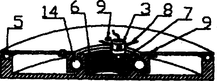 Steering unit of car for turning back in-situ