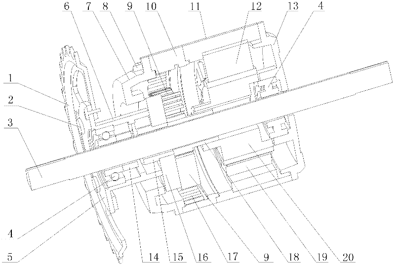 Novel central-positioned motor for electric bicycle