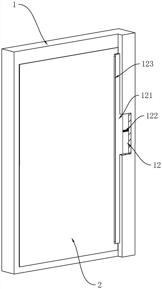 Fire escape door and its manufacturing process