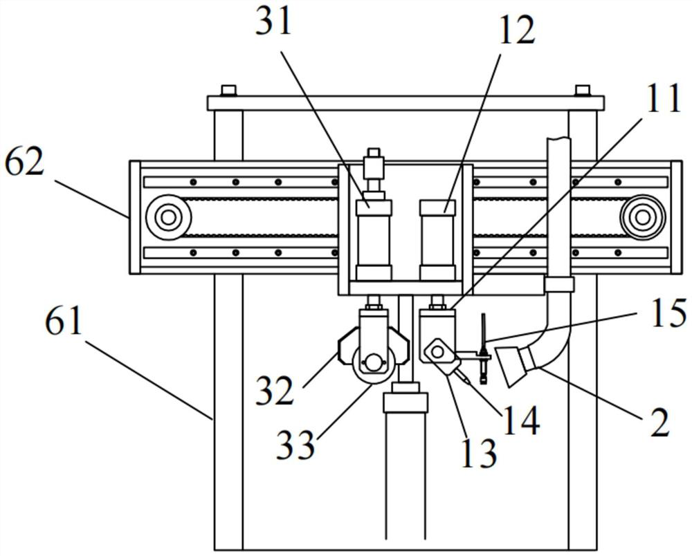 Automatic film tearing machine