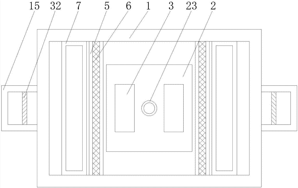 Low voltage transformer with good heat-dissipating effect