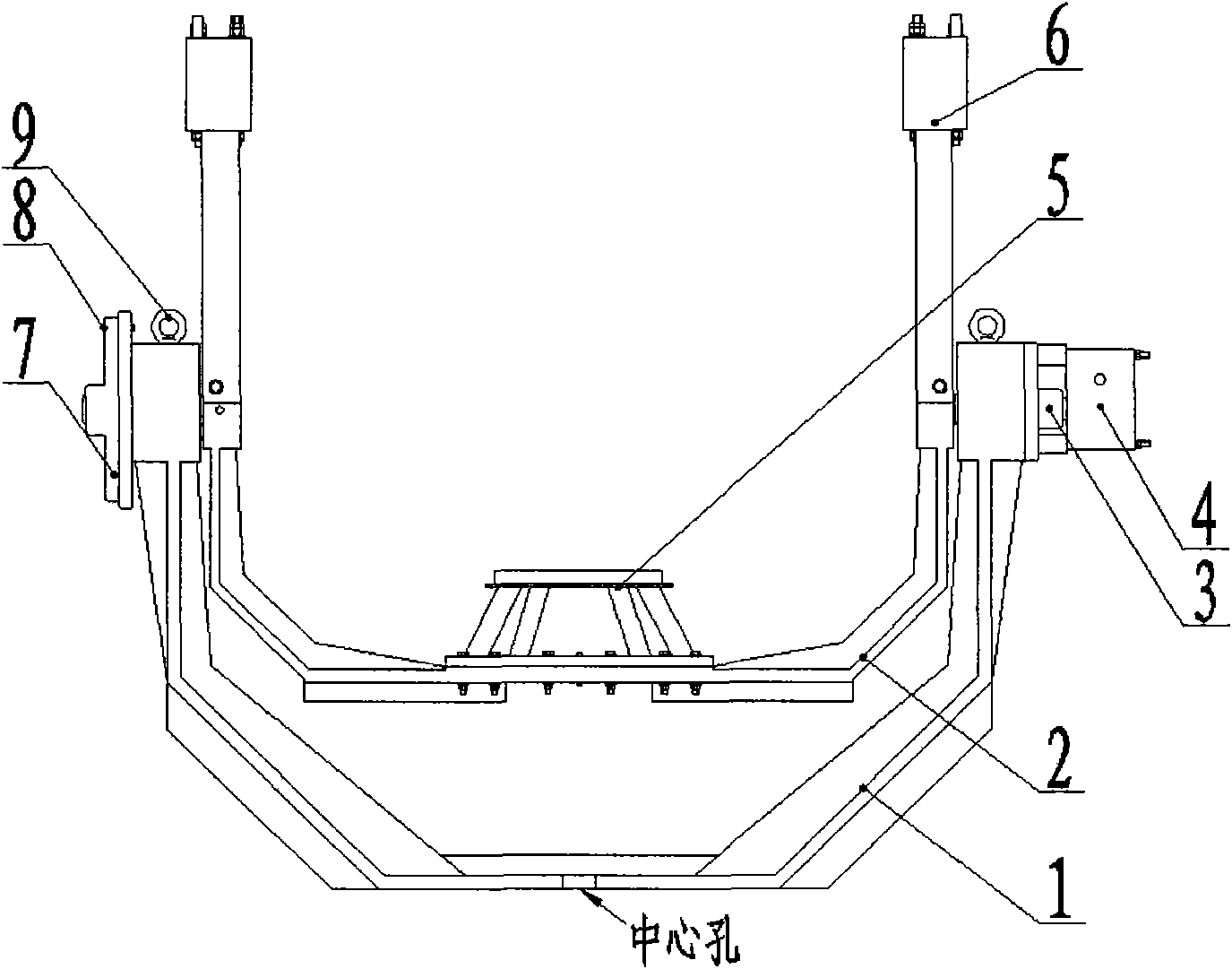 Microsatellite quality characteristic bidirectional testing equipment and method