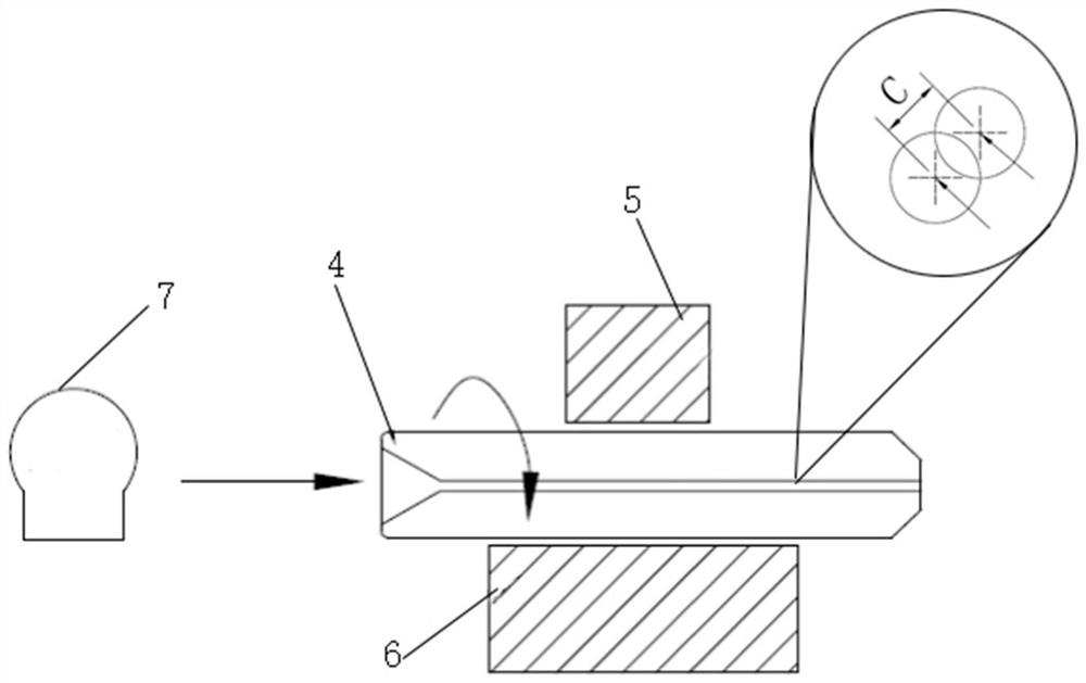 High-precision optical fiber jumper and core adjusting method thereof