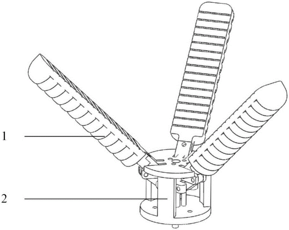 Under actuated fruit picking mechanical gripper with rigid and flexible mixed structure