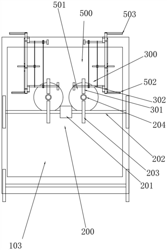 Operating room cleaning device for orthopedics department and obstetrics and gynecology department