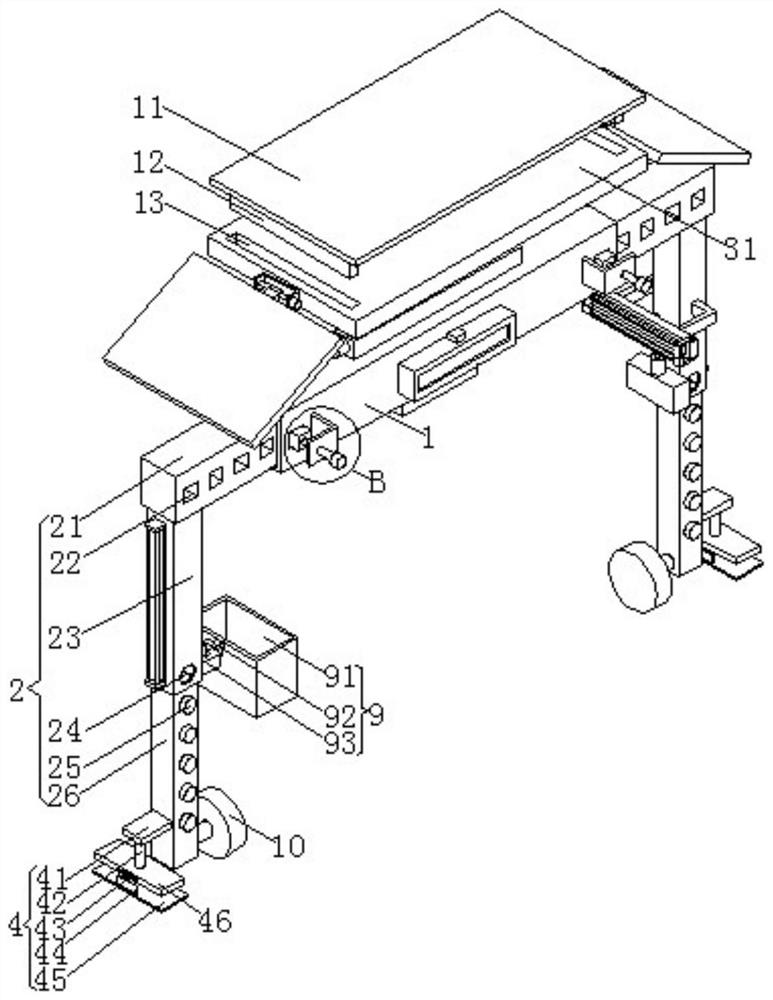 Mechanical supporting structure for coal mining