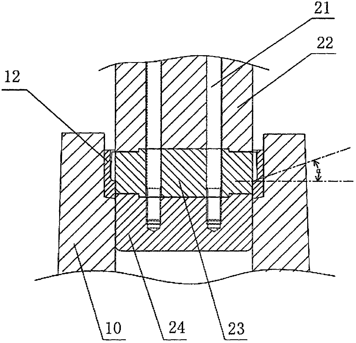 Forming mold and forming method for ring gear