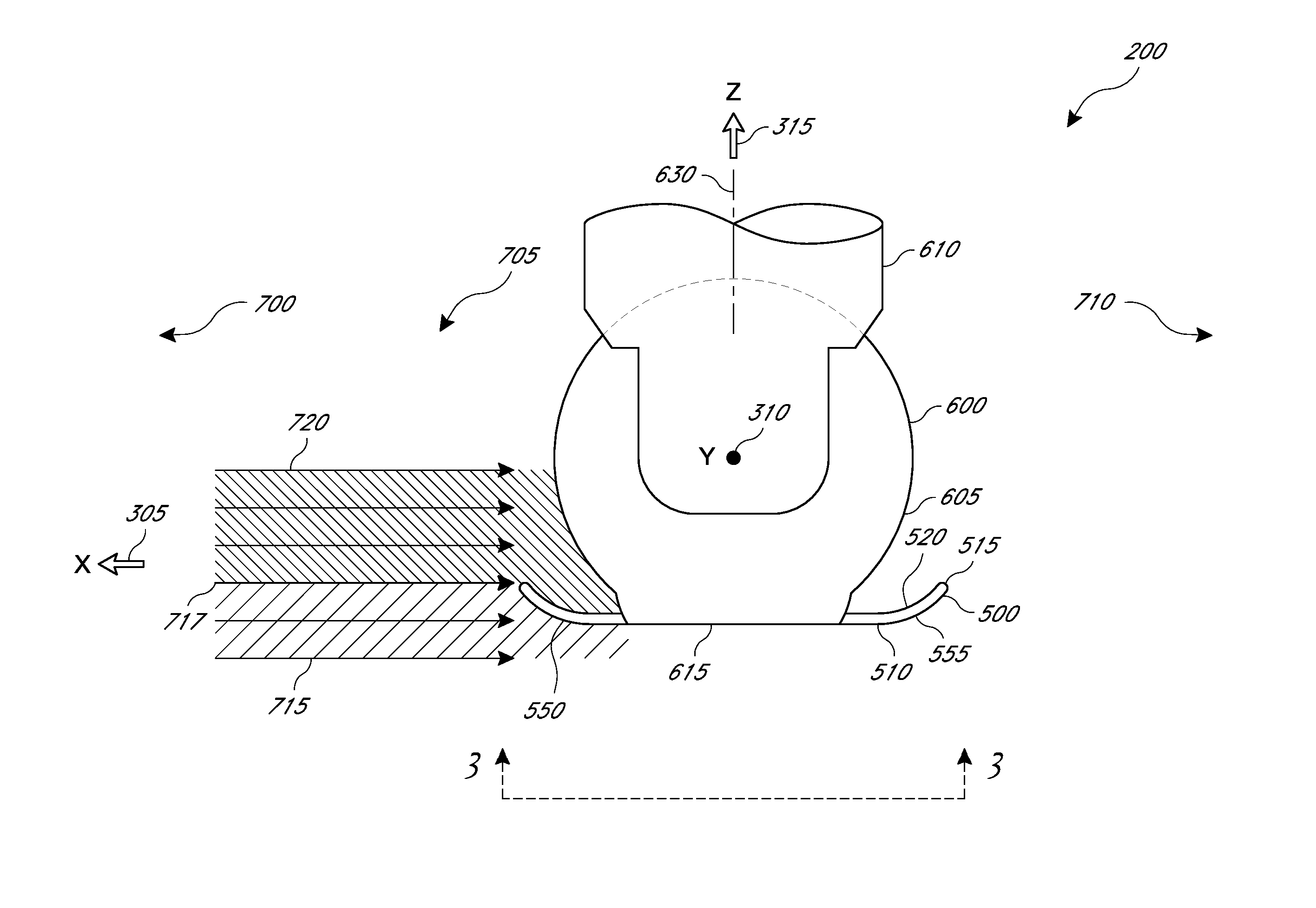 Devices, systems and methods for passive control of flow