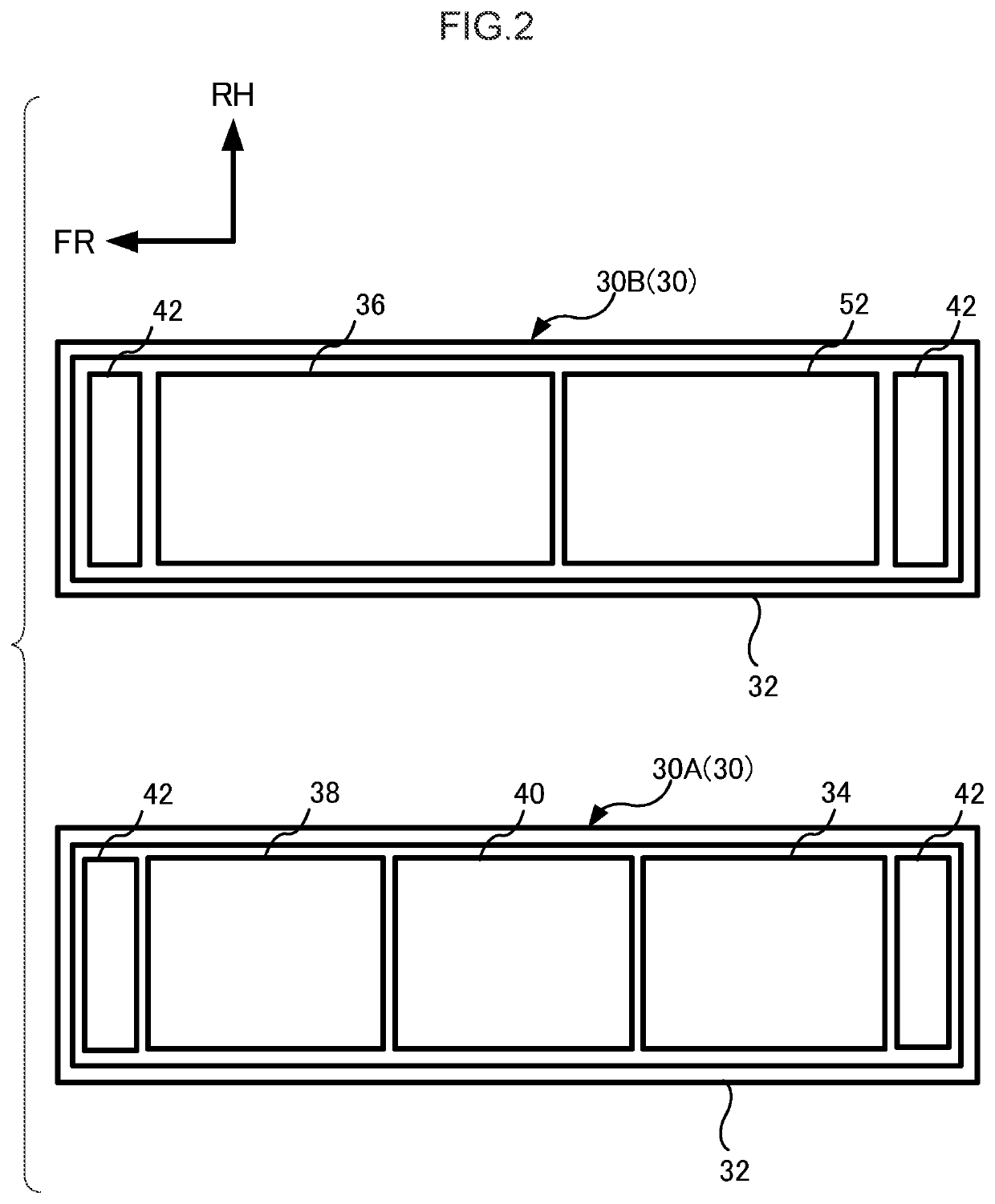 Autonomous driving module mounting structure