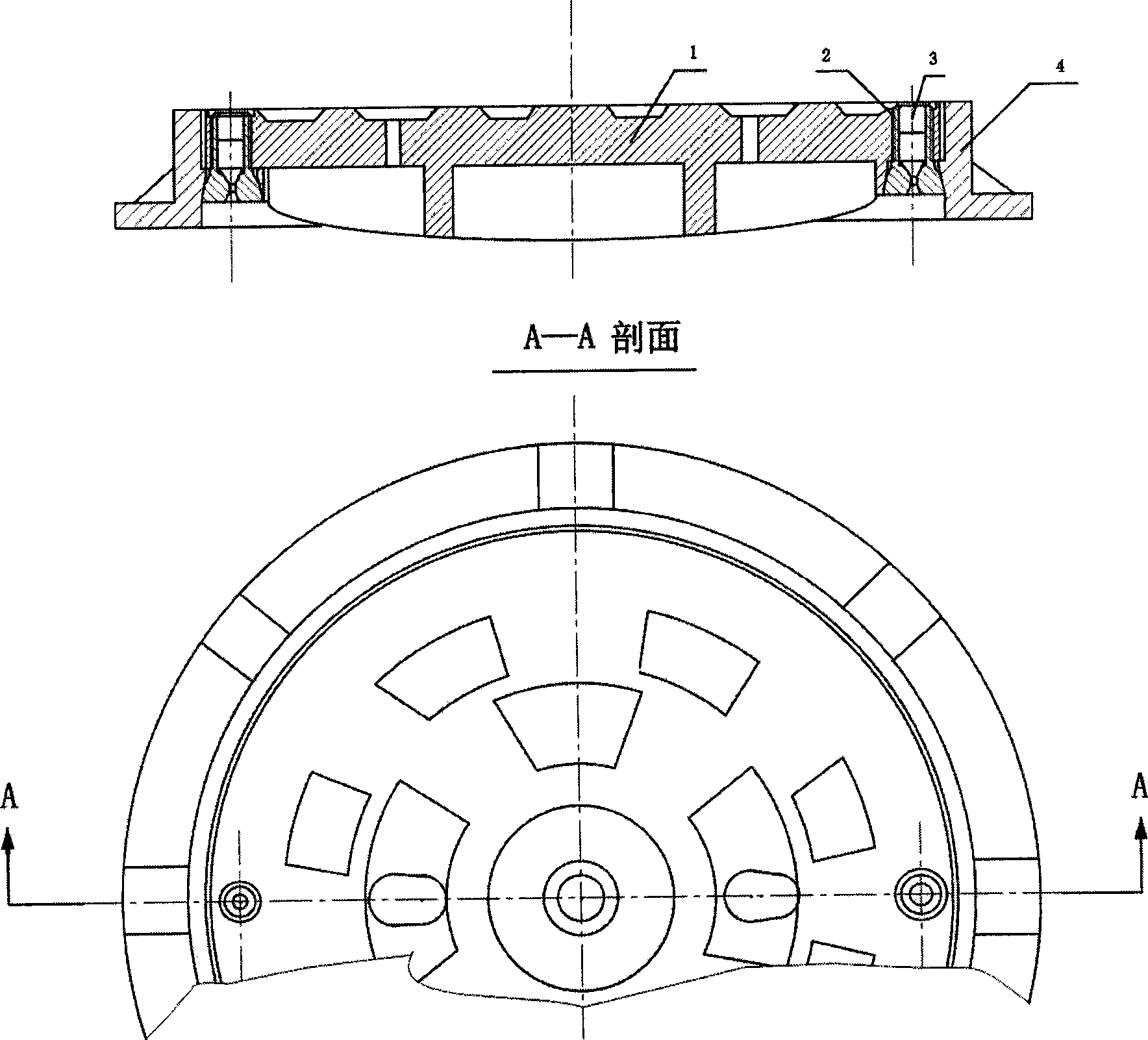 Clip type anti-stealing manhole cover