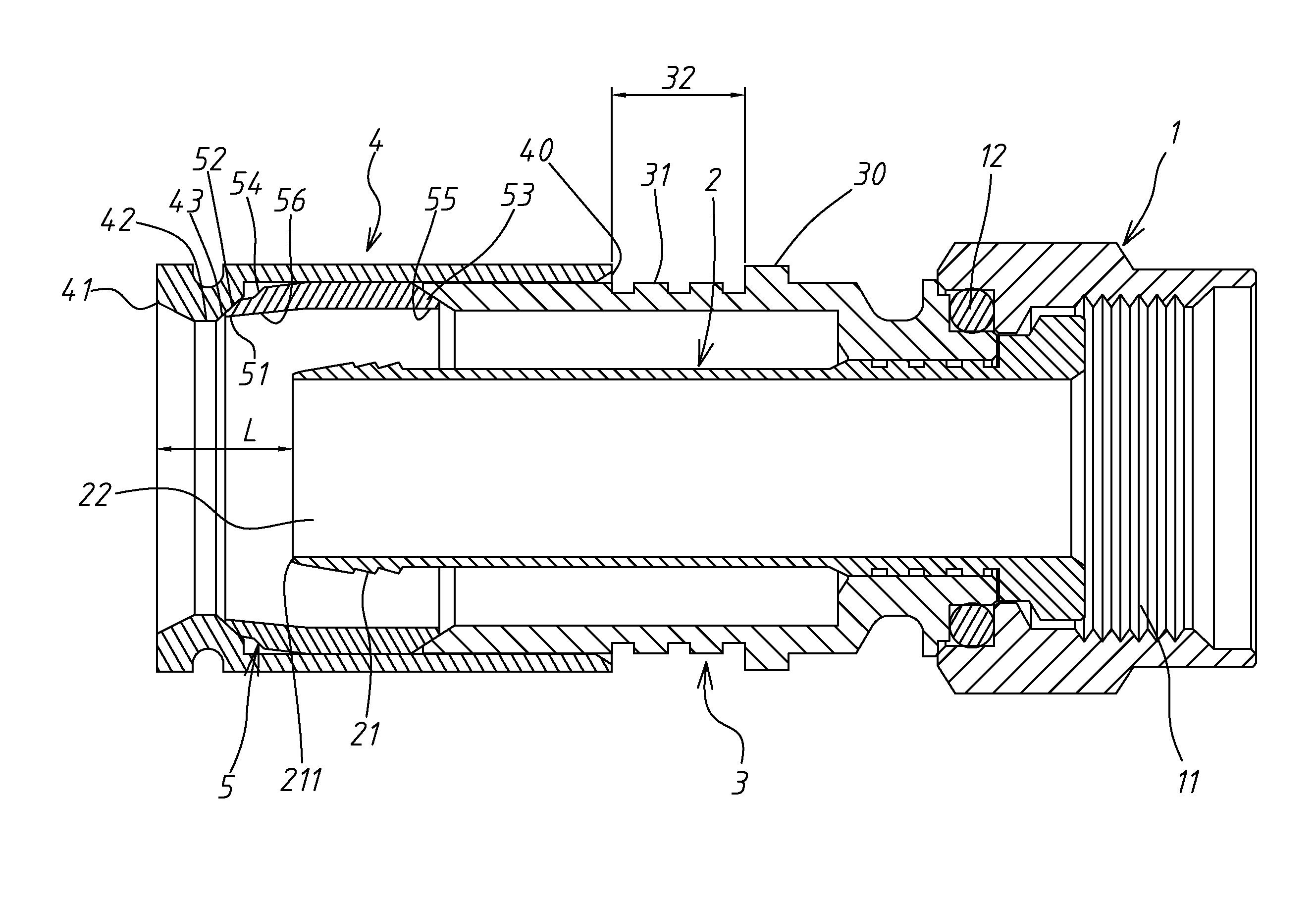 Coaxial cable connector