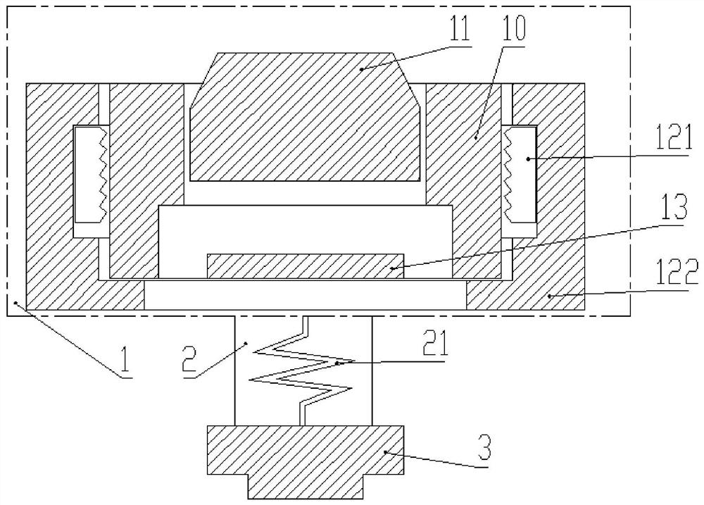 Camera module structure and electronic equipment