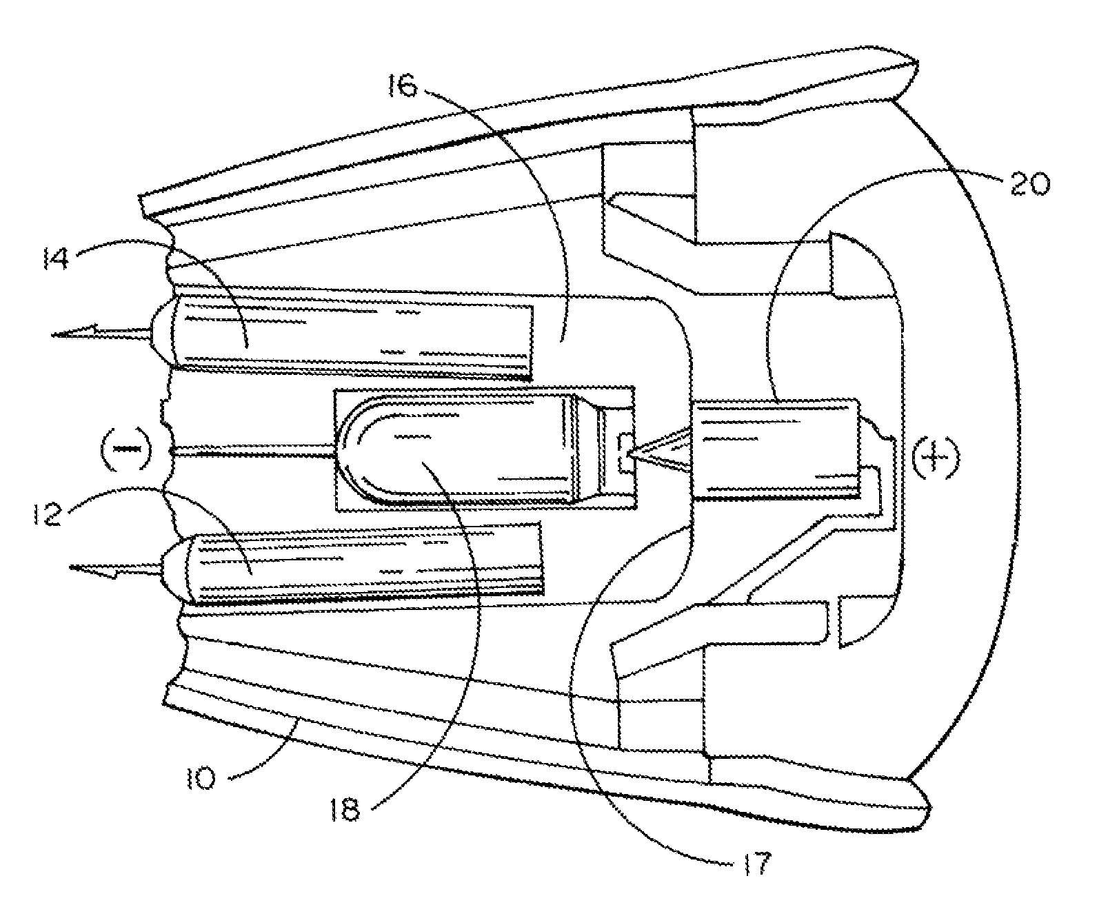 Propulsion assembly for a dart-based electrical discharge weapon