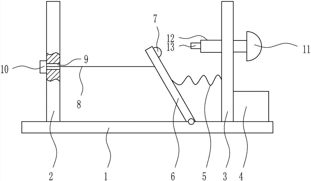 Fire-fighting alarm device