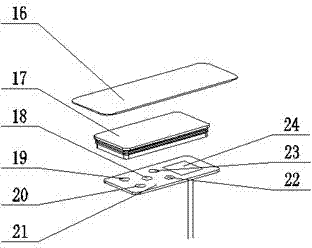 Capacitor touch-type intelligent constant temperature water faucet