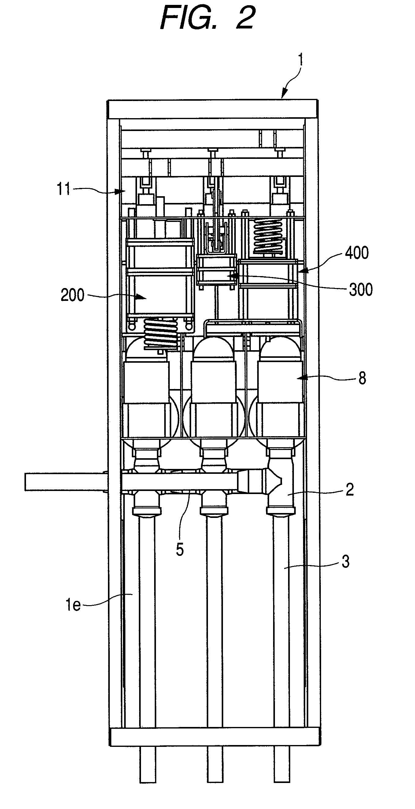 Vacuum insulated switchgear