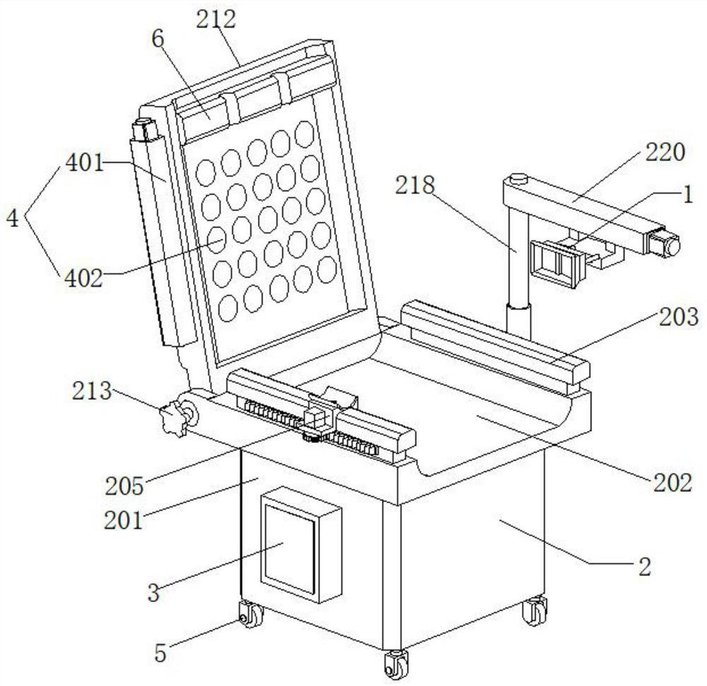 A mental health feedback device based on cloud computing eye movement data