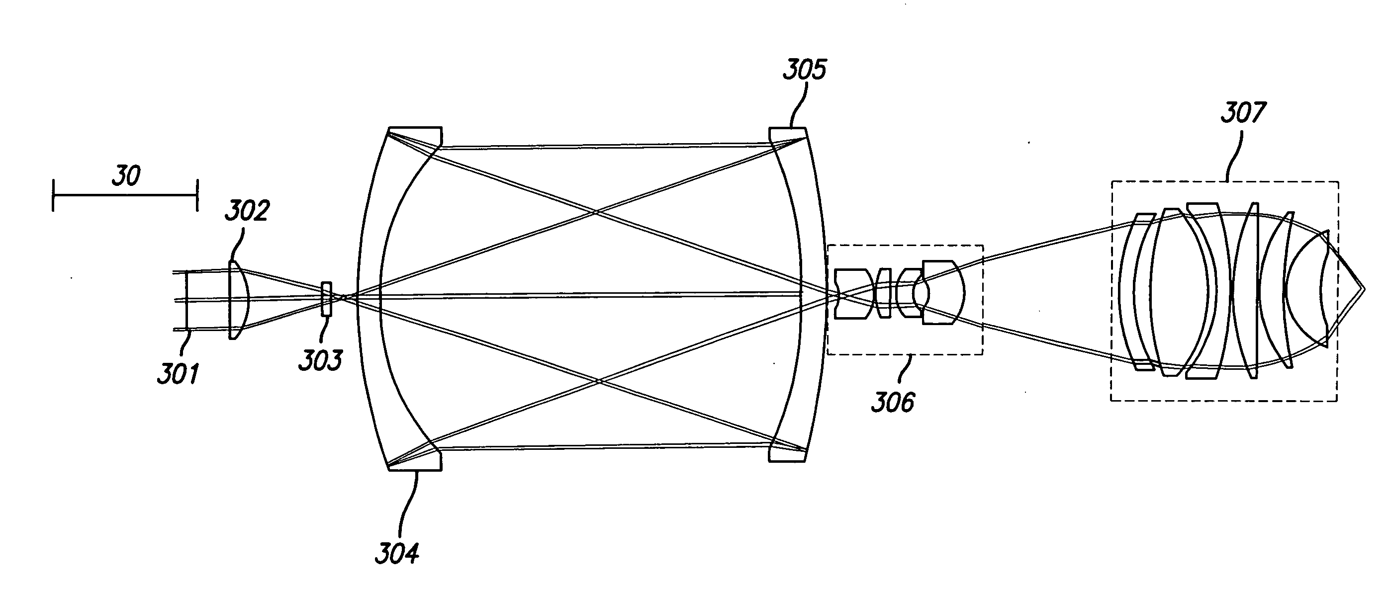 Broad band DUV, VUV long-working distance catadioptric imaging system